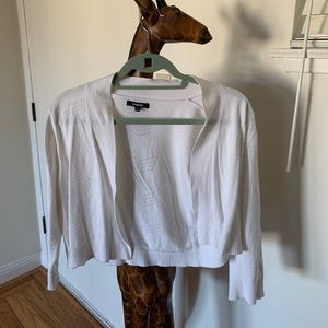 White Cardigan